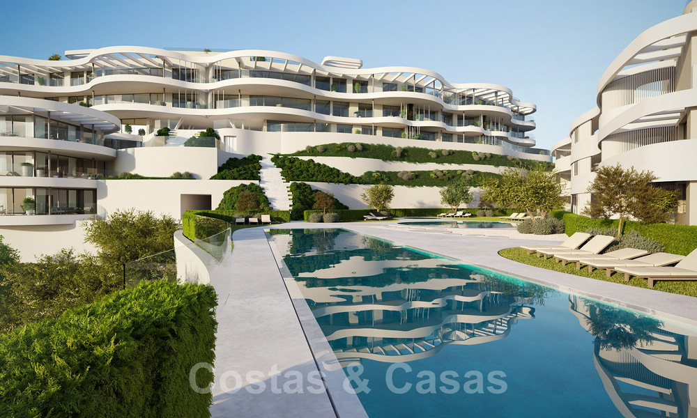 Apartamentos nuevos y exclusivos en venta con impresionantes vistas al mar en Benahavis - Marbella 66004