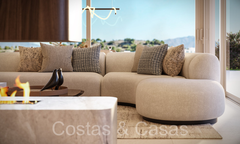 Apartamentos nuevos y exclusivos en venta con impresionantes vistas al mar en Benahavis - Marbella 66009