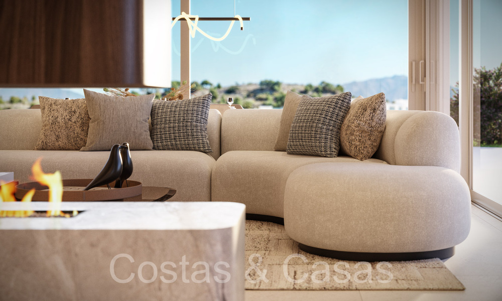Apartamentos nuevos y exclusivos en venta con impresionantes vistas al mar en Benahavis - Marbella 66009