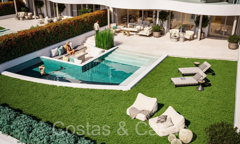 Apartamentos nuevos y exclusivos en venta con impresionantes vistas al mar en Benahavis - Marbella 66016