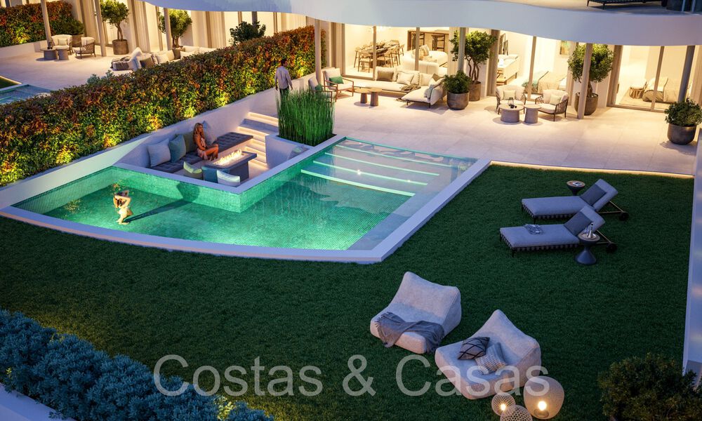 Apartamentos nuevos y exclusivos en venta con impresionantes vistas al mar en Benahavis - Marbella 66017