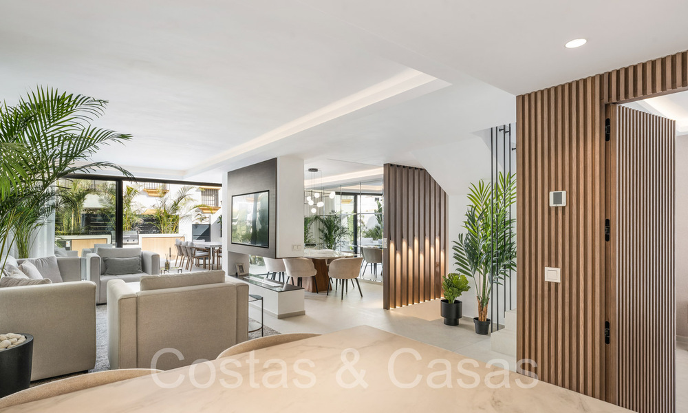 Preciosa casa adosada reformada en venta en la Milla de Oro de Marbella 65773