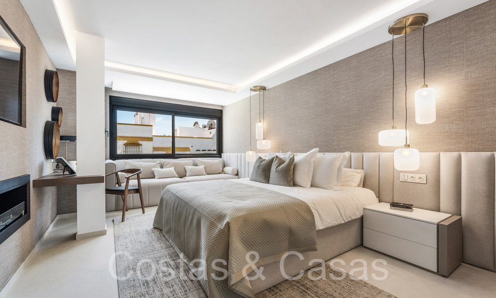 Preciosa casa adosada reformada en venta en la Milla de Oro de Marbella 65797