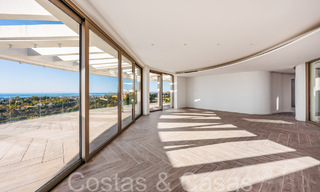 Exclusivo ático con vistas al mar, golf y montaña en venta en Benahavis - Marbella 65877 