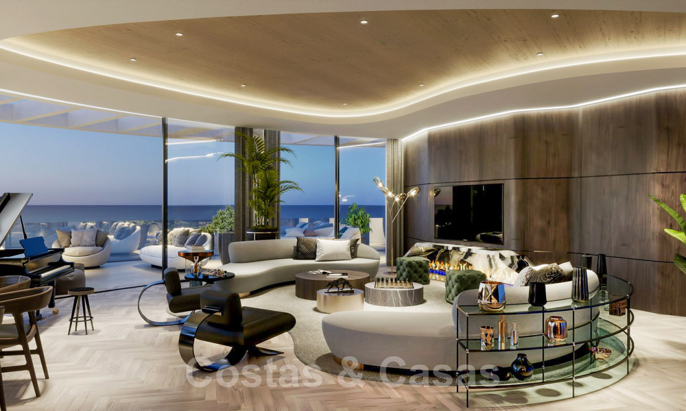 Exclusivo ático con vistas al mar, golf y montaña en venta en Benahavis - Marbella 65994