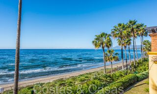Amplio apartamento en venta en un complejo de playa cerrado con vistas despejadas al mar al este del centro de Marbella 66054 