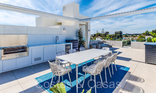 Ático ultra lujoso con piscina privada en venta en el centro de la Milla de Oro de Marbella 66152 