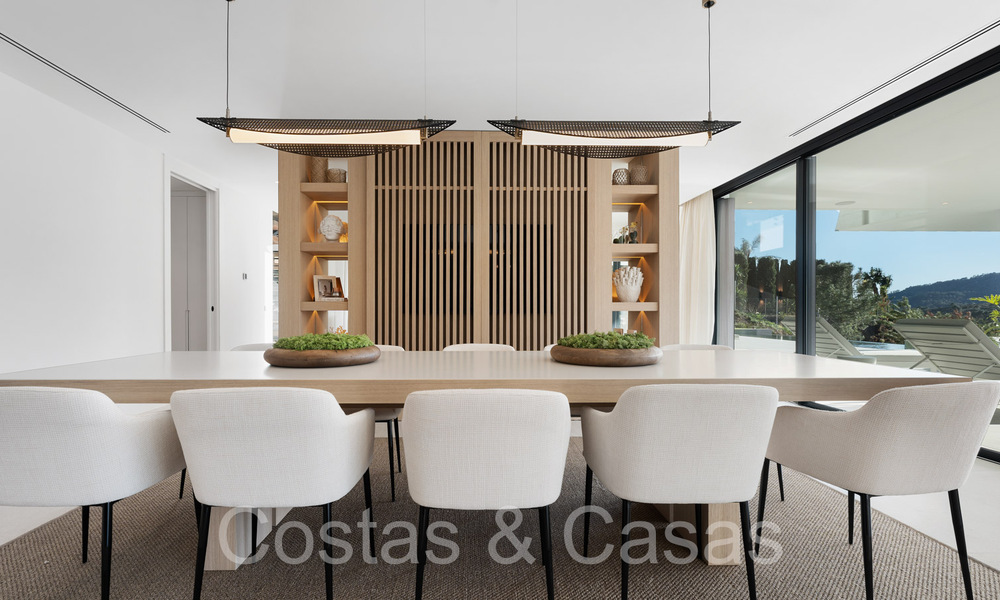 Nueva villa arquitectónica en venta en una urbanización segura en Marbella - Benahavis 66488