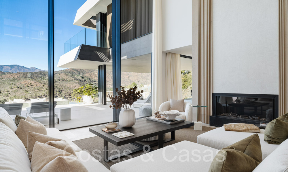 Nueva villa arquitectónica en venta en una urbanización segura en Marbella - Benahavis 66498