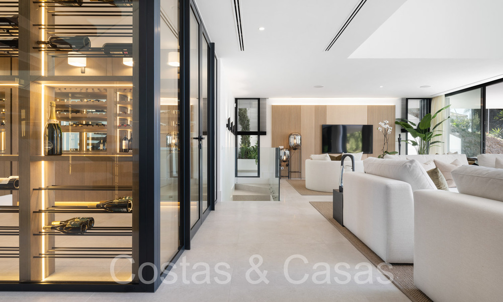 Nueva villa arquitectónica en venta en una urbanización segura en Marbella - Benahavis 66504