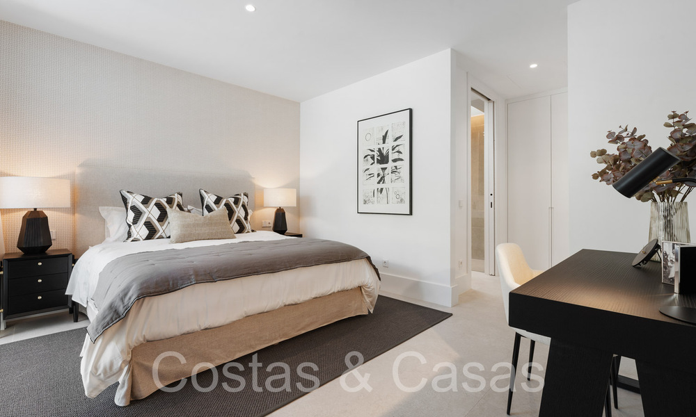 Nueva villa arquitectónica en venta en una urbanización segura en Marbella - Benahavis 66507