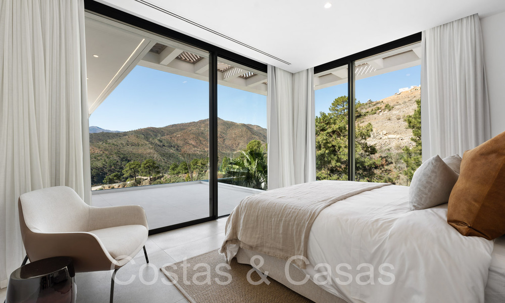 Nueva villa arquitectónica en venta en una urbanización segura en Marbella - Benahavis 66509