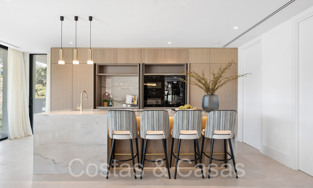 Nueva villa arquitectónica en venta en una urbanización segura en Marbella - Benahavis 66516