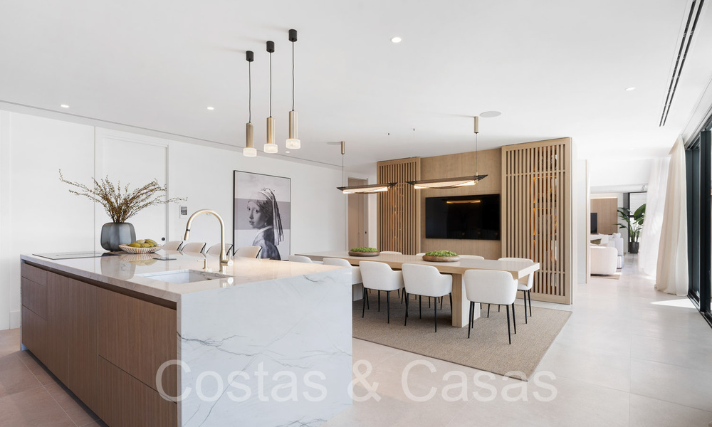 Nueva villa arquitectónica en venta en una urbanización segura en Marbella - Benahavis 66517