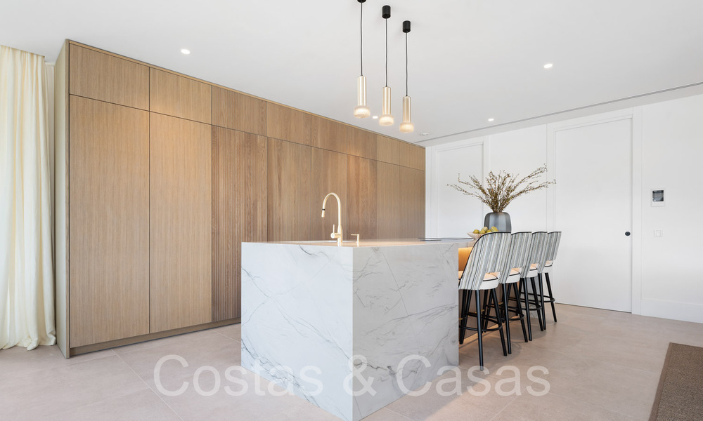 Nueva villa arquitectónica en venta en una urbanización segura en Marbella - Benahavis 66518