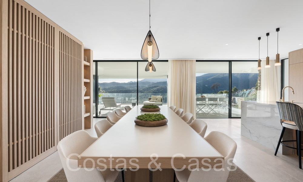 Nueva villa arquitectónica en venta en una urbanización segura en Marbella - Benahavis 66527