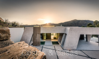 Nueva villa arquitectónica en venta en una urbanización segura en Marbella - Benahavis 66537 