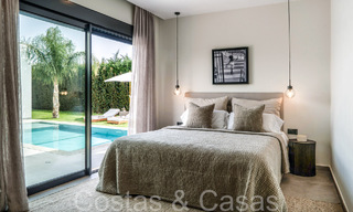 Elegante y moderna villa de lujo de una sola planta en venta en una zona de golf cerca del centro de Estepona 66767 