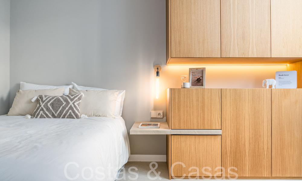 Ático dúplex contemporáneo listo para entrar a vivir en venta en una comunidad cerrada en La Quinta en Benahavis, Marbella 66837