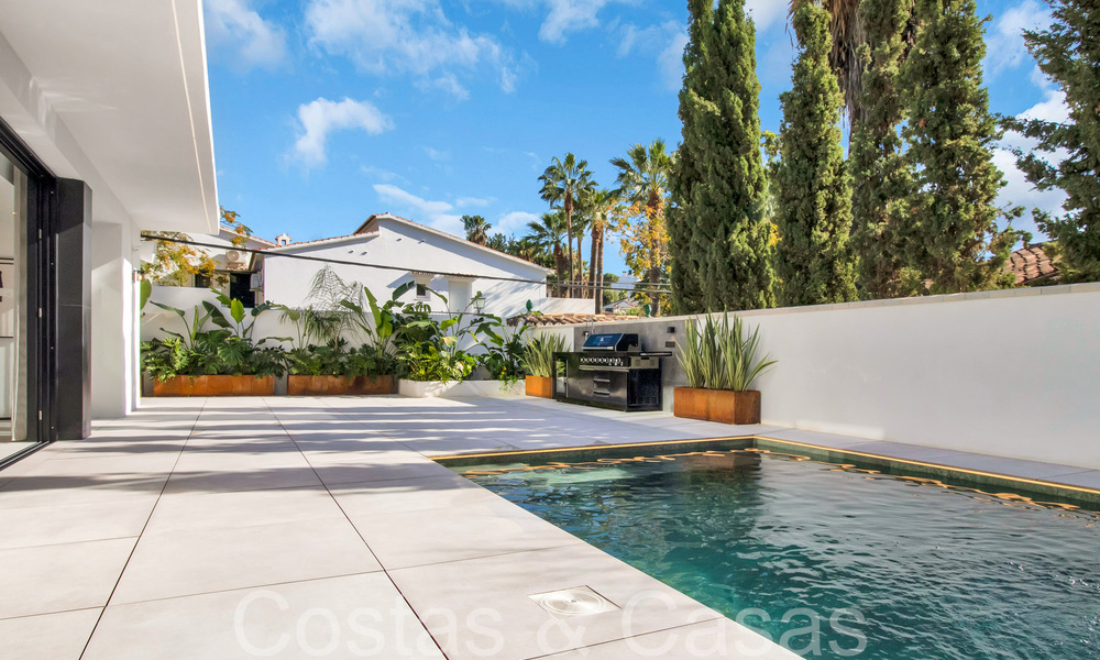 Villa de lujo contemporánea y sostenible con piscina privada en venta en Nueva Andalucía, Marbella 66891