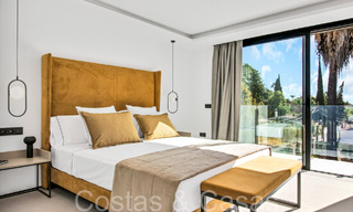 Villa de lujo contemporánea y sostenible con piscina privada en venta en Nueva Andalucía, Marbella 66897 