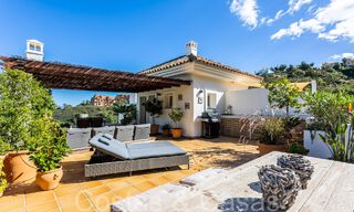 Ático dúplex moderno de estilo andaluz rodeado de naturaleza en las colinas de Marbella 66963 