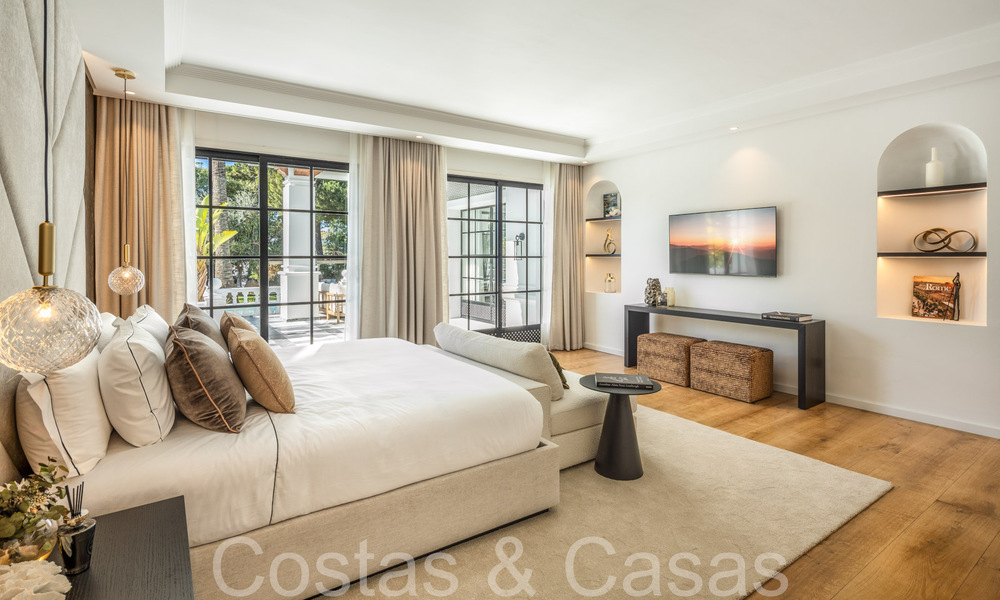 Villa magistral con estilo arquitectónico morisco-andaluz en venta, rodeada de campos de golf en el valle del golf de Nueva Andalucía, Marbella 67099