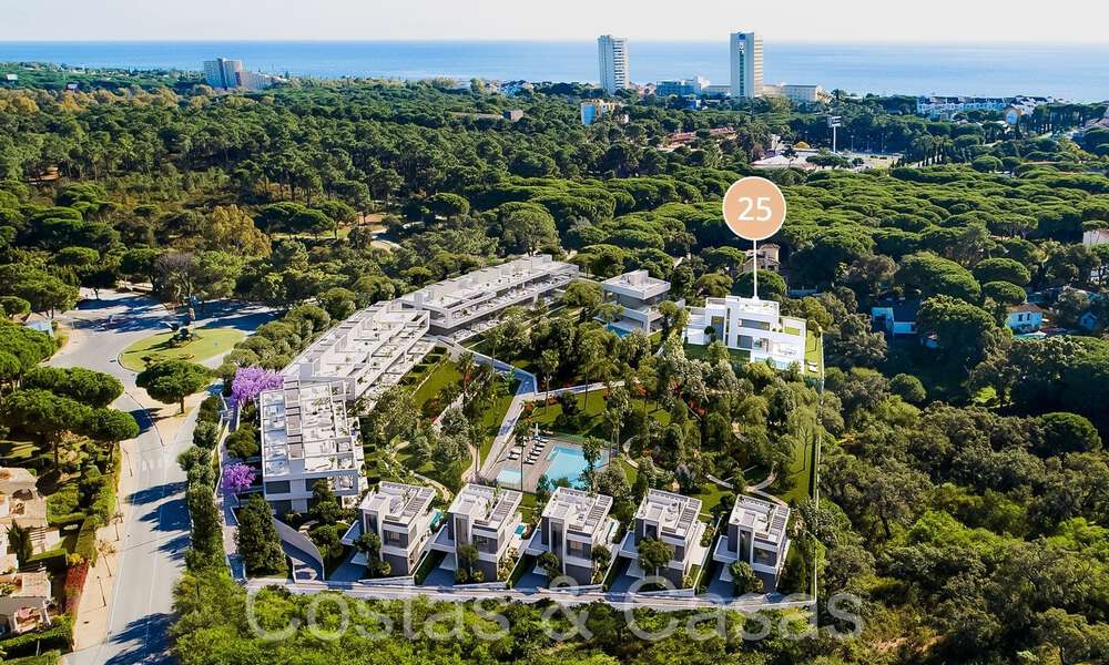 Villa a estrenar en venta a poca distancia de la playa de Elviria, al este del centro de Marbella 67170