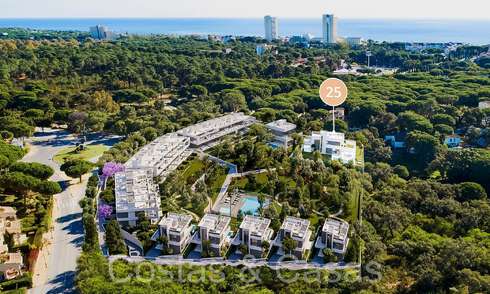 Villa a estrenar en venta a poca distancia de la playa de Elviria, al este del centro de Marbella 67170