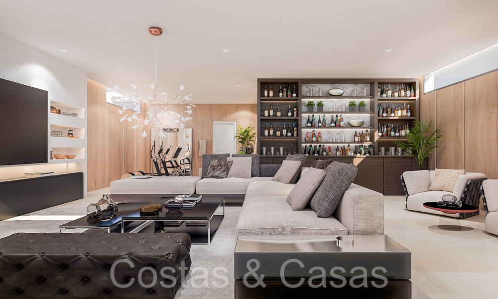 Villa a estrenar en venta a poca distancia de la playa de Elviria, al este del centro de Marbella 67175