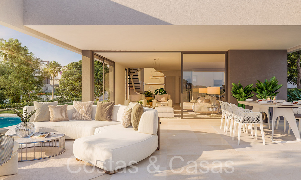 ¡Última villa! Villa a estrenar en venta a poca distancia de la playa de Elviria, al este del centro de Marbella 67176
