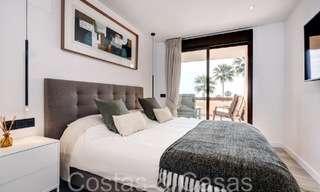 Listo para entrar a vivir, apartamento de lujo completamente reformado con vistas panorámicas al mar Mediterráneo en venta en Benahavis - Marbella 67199 