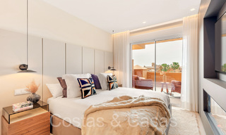 Apartamento de lujo reformado de alta calidad en venta en un complejo en primera línea de playa en la Nueva Milla de Oro, Marbella - Estepona 67270 