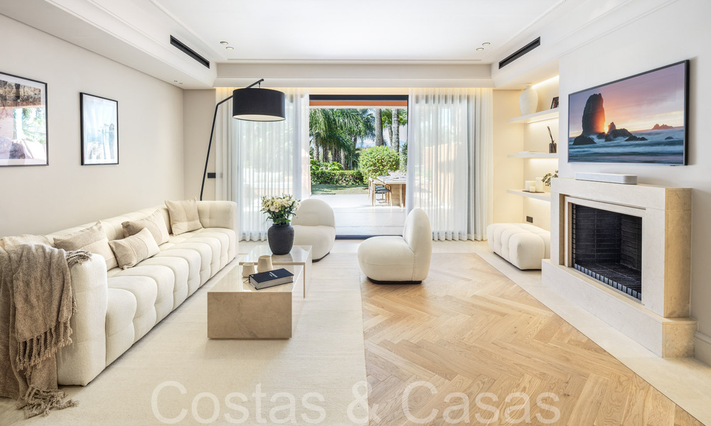 Impresionante casa adosada mediterránea en venta en una urbanización segura y de gran prestigio en la Milla de Oro de Marbella 67348