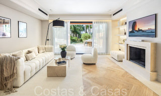 Impresionante casa adosada mediterránea en venta en una urbanización segura y de gran prestigio en la Milla de Oro de Marbella 67348 