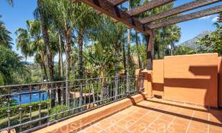 Impresionante casa adosada mediterránea en venta en una urbanización segura y de gran prestigio en la Milla de Oro de Marbella 67352 