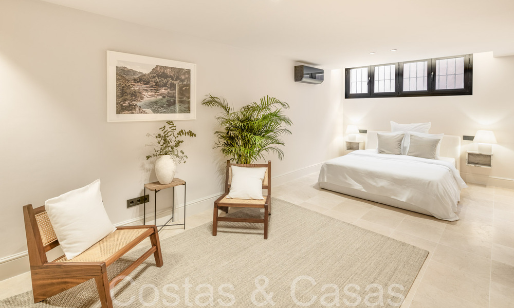 Impresionante casa adosada mediterránea en venta en una urbanización segura y de gran prestigio en la Milla de Oro de Marbella 67354