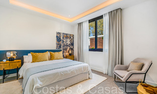Villa modernista de lujo en venta en una exclusiva zona residencial cerrada en la Milla de Oro de Marbella 67622 