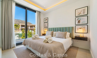 Villa modernista de lujo en venta en una exclusiva zona residencial cerrada en la Milla de Oro de Marbella 787638 