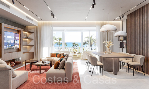 Sofisticado apartamento reformado en venta en Las Dunas Park, un exclusivo resort de playa entre Marbella y Estepona 67860