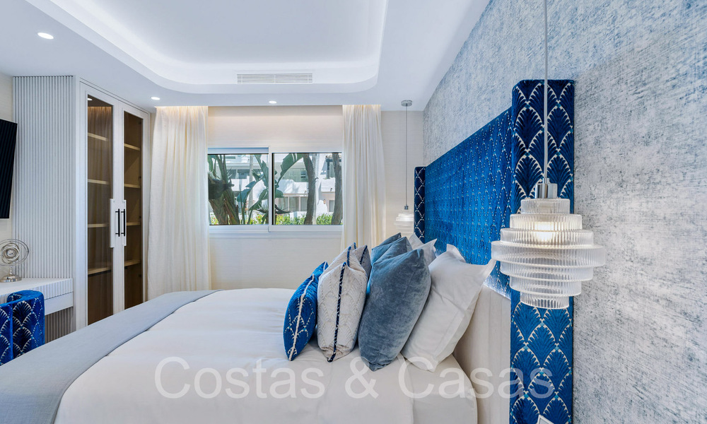 Apartamento boutique frente al mar en venta en Puente Romano, en la Milla de Oro de Marbella 68047