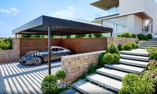 Villas modernas de nueva construcción en venta a poca distancia de una hermosa casa club de golf en la Nueva Milla de Oro, entre Marbella y Estepona 68547 