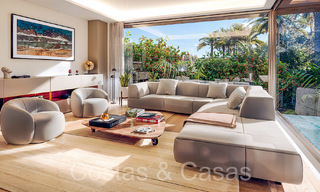 Villas modernas de nueva construcción en venta a poca distancia de una hermosa casa club de golf en la Nueva Milla de Oro, entre Marbella y Estepona 68552 