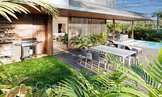 Villas modernas de nueva construcción en venta a poca distancia de una hermosa casa club de golf en la Nueva Milla de Oro, entre Marbella y Estepona 68565 