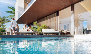 Villas modernas de nueva construcción en venta a poca distancia de una hermosa casa club de golf en la Nueva Milla de Oro, entre Marbella y Estepona 68567 