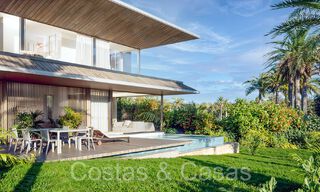Villas modernas de nueva construcción en venta a poca distancia de una hermosa casa club de golf en la Nueva Milla de Oro, entre Marbella y Estepona 68569 