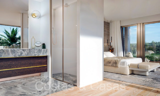 Villas modernas de nueva construcción en venta a poca distancia de una hermosa casa club de golf en la Nueva Milla de Oro, entre Marbella y Estepona 68574 