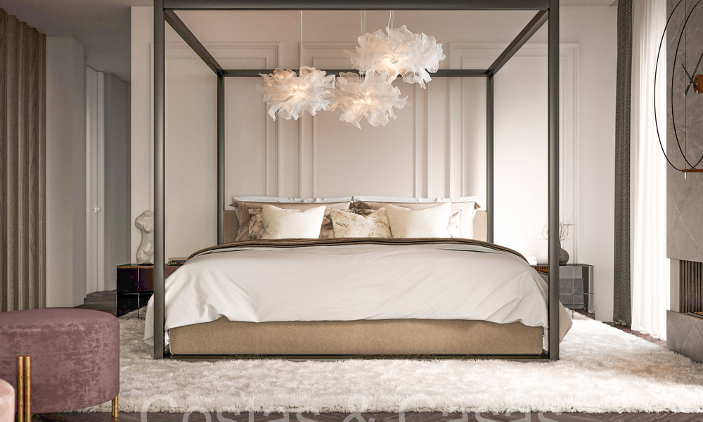 Majestuosa y clásica villa de lujo andaluza en venta en la exclusiva Cascada de Camojan en Marbella 69513