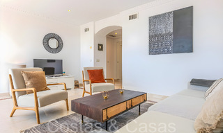 Ático de lujo listo para entrar a vivir con magníficas vistas al campo de golf y al mar Mediterráneo en venta en Benahavis - Marbella 69608 