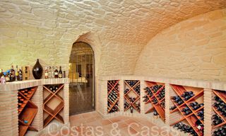 Villa clásica mediterránea con impresionantes vistas al mar en venta, en el exclusivo complejo La Zagaleta en Benahavis - Marbella 69739 